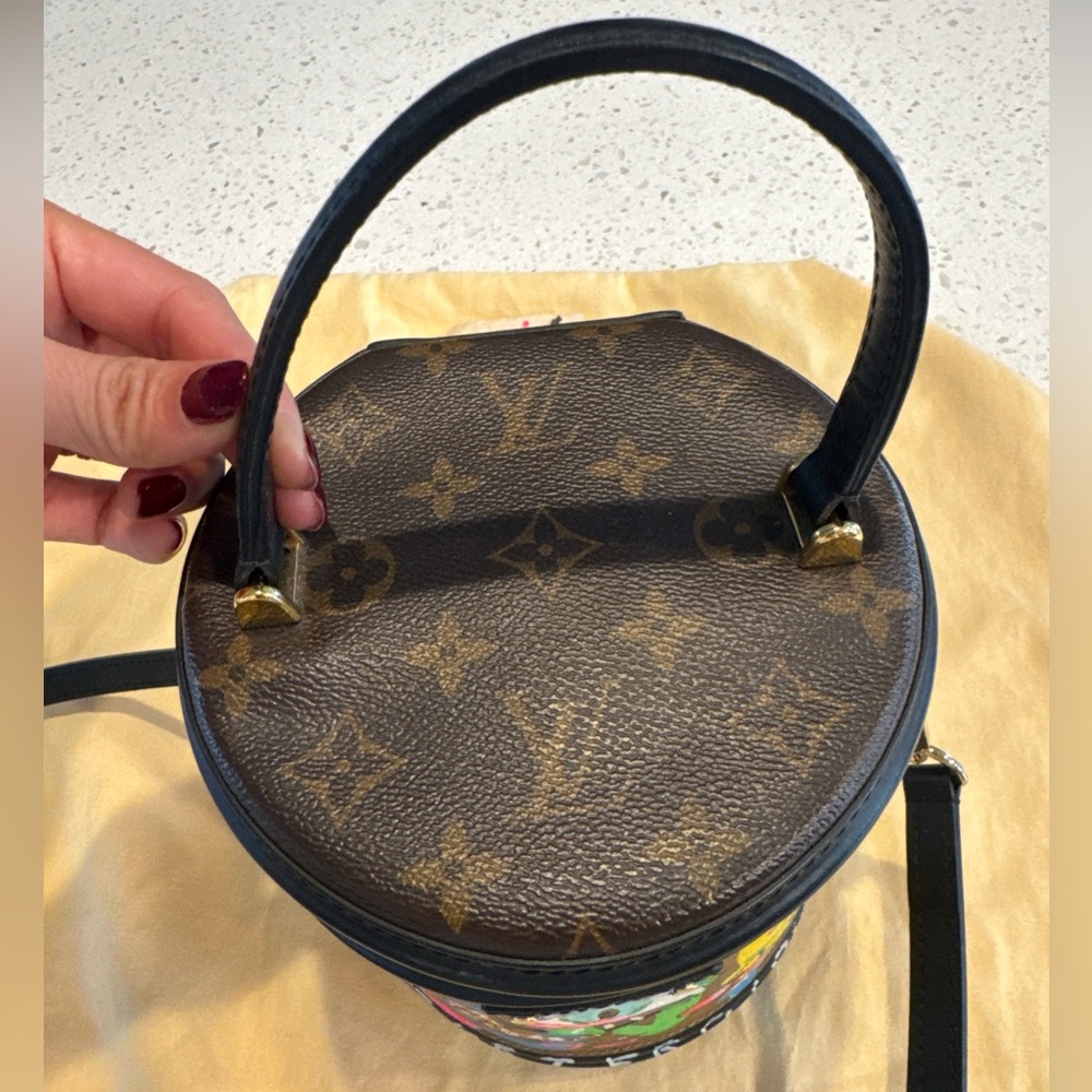 Authentic Customized Louis Vuitton LV Cannes Bucket Bag Top Handle Purse Limited - Picture 4 of 15